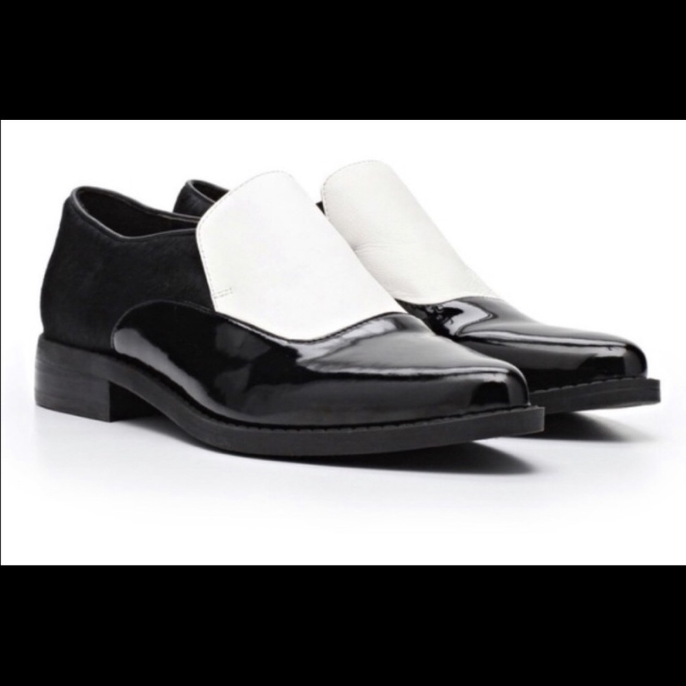 Sam Edelman Circus Farrah Tuxedo shoe Sz 8